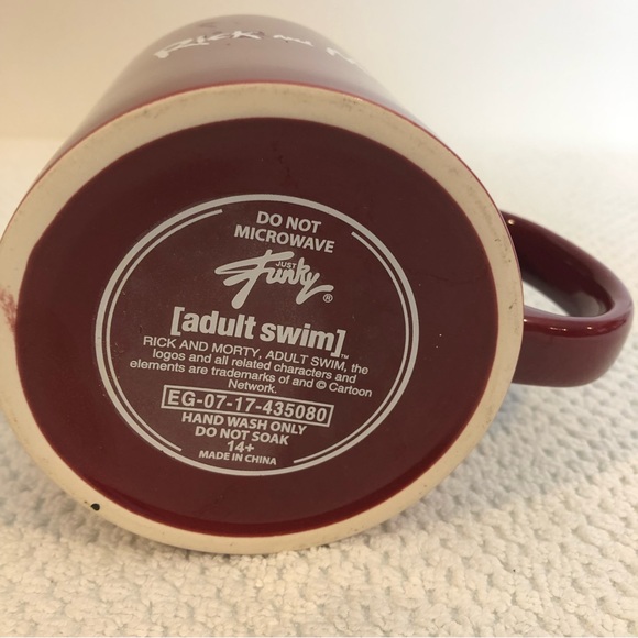 Rick & Morty Szechuan Dipping Sauce Ceramic Large Coffee Mug 16oz - Picture 4 of 8